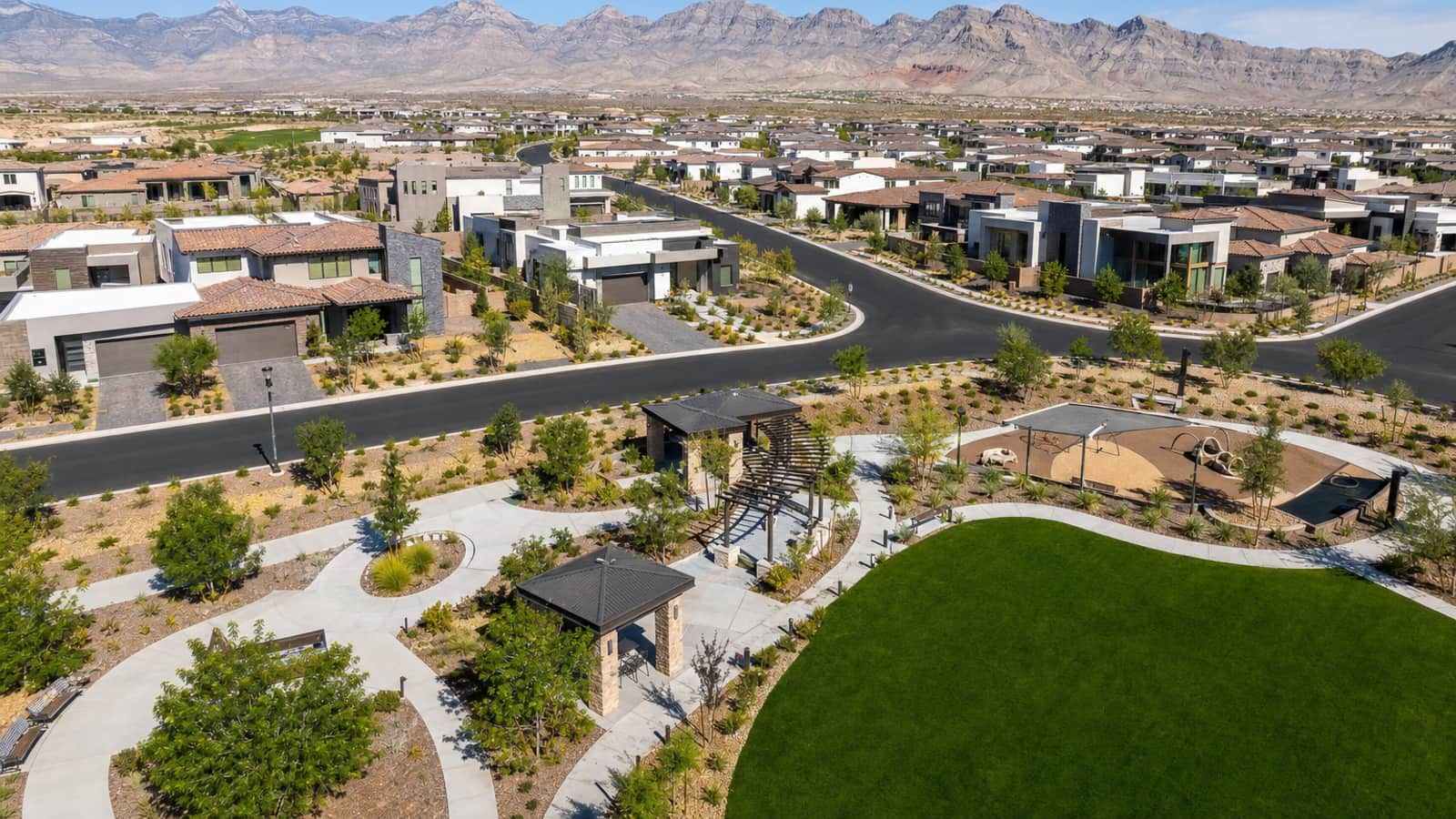 Villages at Tule Springs new construction master plan with active SID assessments